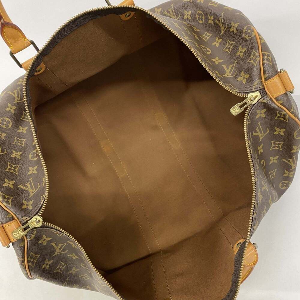 LOUIS VUITTON Authentic Brown Monogram Boston Bag - Picture 4 of 16